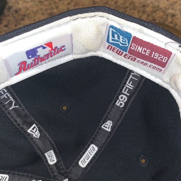 1990s Colorado Rockies Original New Era Baseball Cap. Size 7 1/8 fitted - Picture 3 of 5